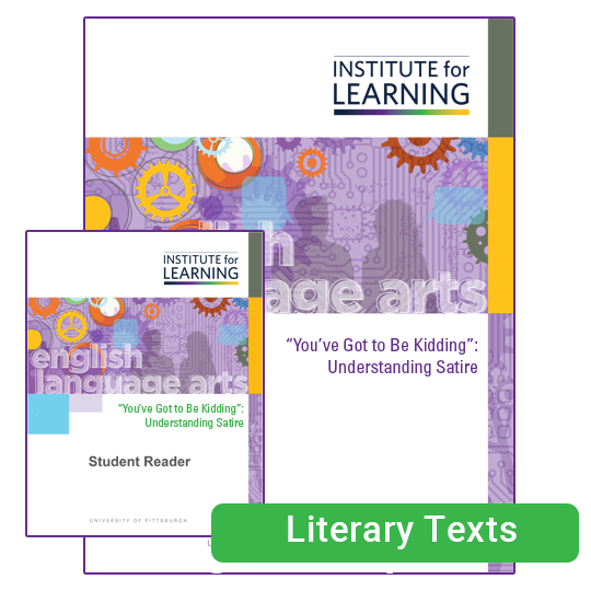 You've Got to Be Kidding: Understanding Satire (Grades 10-11)